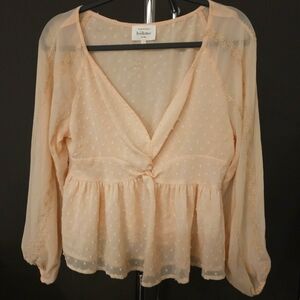 Bohme Size Large Blouse Lightly Worn
